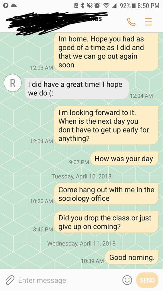 what to text a girl