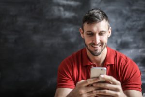 happy man - tinder tips and tricks